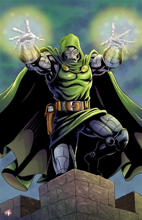 Doctor Doom comic .